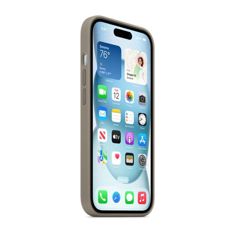 Apple Silicone Case with MagSafe Back Cover Σιλικόνης Clay (iPhone 15 Plus) MT133ZM/A - Image 4