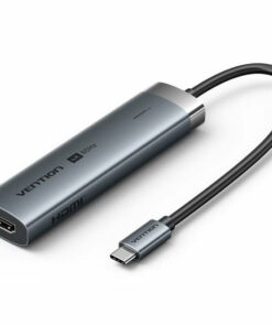 Vention USB-C Docking Station με HDMI 4K PD Γκρι (TGMHB)