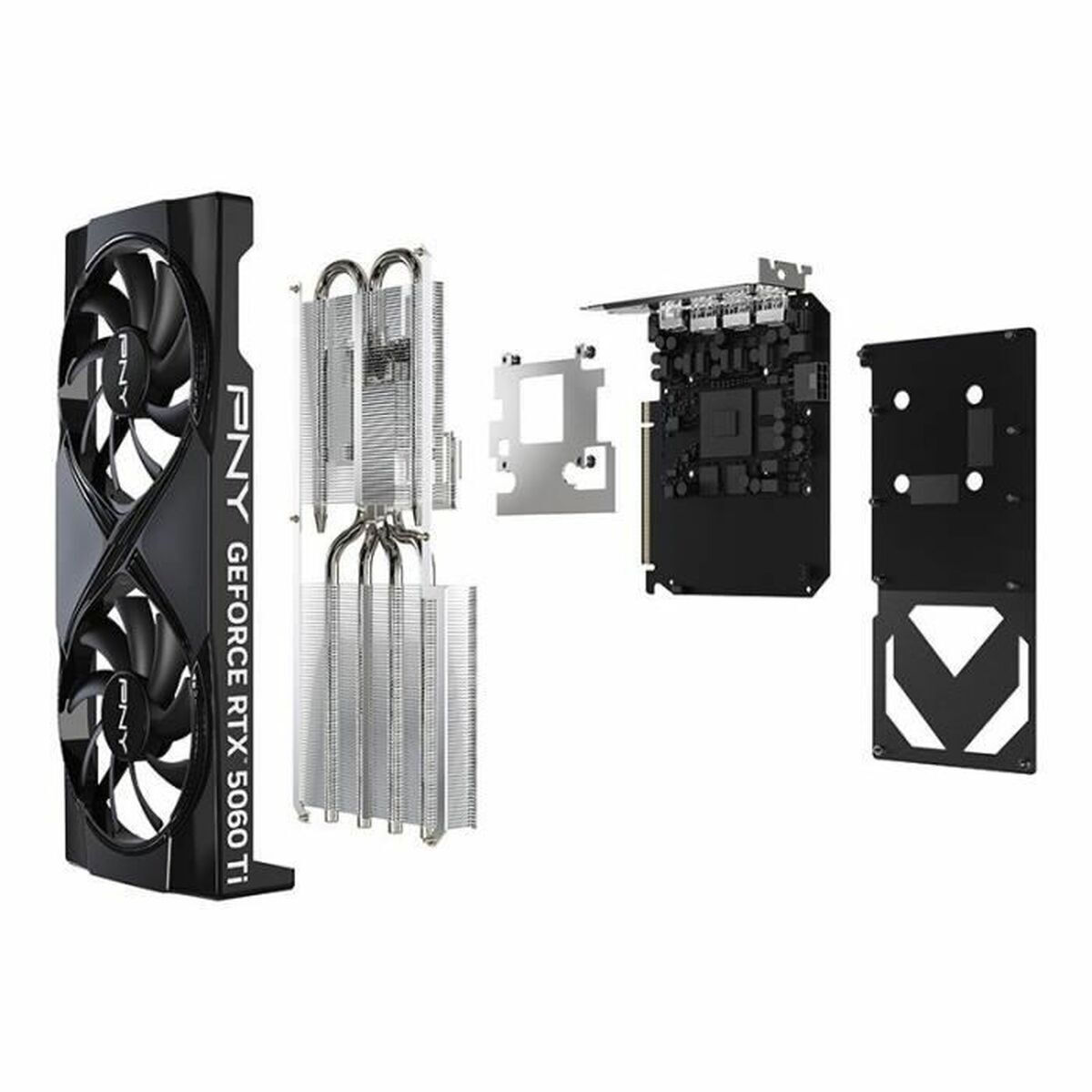 PNY GeForce RTX 5060 Ti 16GB GDDR7 Dual Fan OC Κάρτα Γραφικών VCG5060T16DFXPB1-O - Image 6