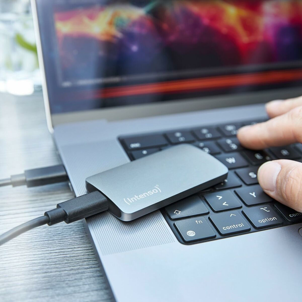 Intenso TX800 USB-C Εξωτερικός HDD 2TB 2.5" Μαύρο - Image 3