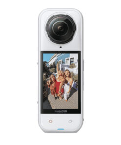 Insta360 X5 Action Camera 8K Satin White Limited Edition με Οθόνη και Wi-Fi Λευκή