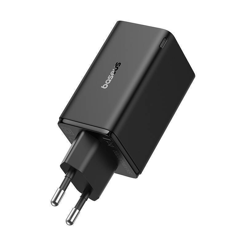 Baseus Φορτιστής Χωρίς Καλώδιο GaN με 2 Θύρες USB-A και 2 Θύρες USB-C 65W Power Delivery Μαύρος (P10162701113-00) - Image 5