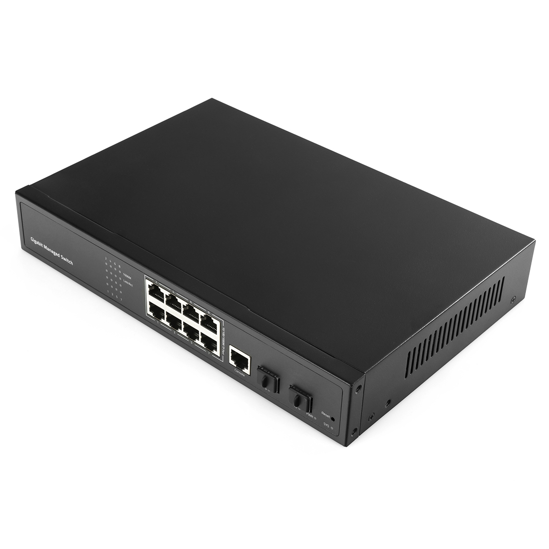 Cudy GS2008S2 v1 Managed L2 PoE+ Switch με 8 Θύρες Gigabit (1Gbps) Ethernet και 2 SFP Θύρες