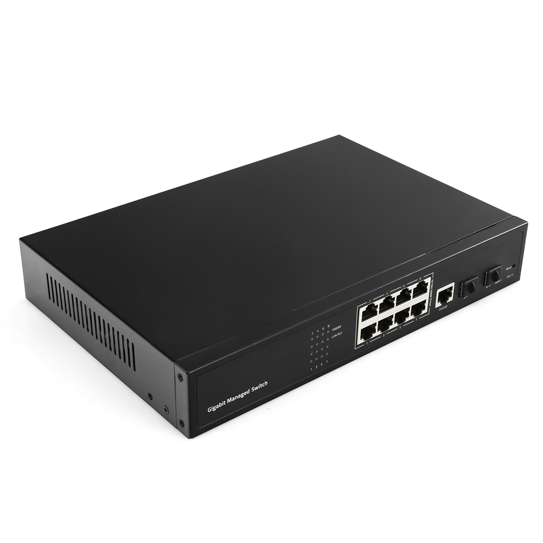 Cudy GS2008S2 v1 Managed L2 PoE+ Switch με 8 Θύρες Gigabit (1Gbps) Ethernet και 2 SFP Θύρες - Image 2