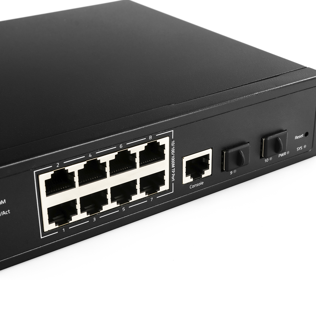 Cudy GS2008S2 v1 Managed L2 PoE+ Switch με 8 Θύρες Gigabit (1Gbps) Ethernet και 2 SFP Θύρες - Image 3