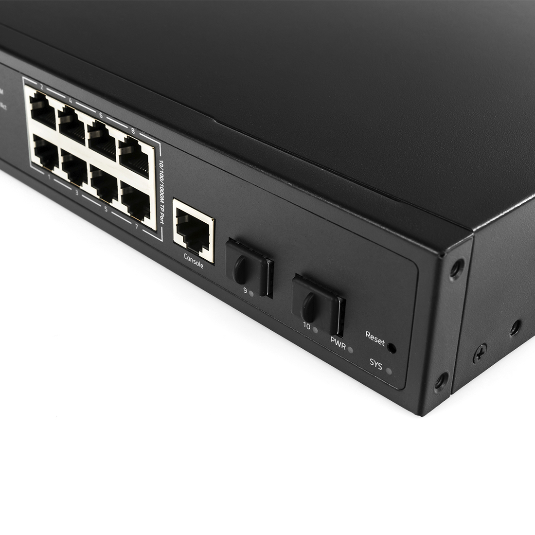 Cudy GS2008S2 v1 Managed L2 PoE+ Switch με 8 Θύρες Gigabit (1Gbps) Ethernet και 2 SFP Θύρες - Image 4