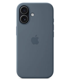 Alternative view of Apple Silicone Case with MagSafe Back Cover Σιλικόνης Anchor Blue (iPhone 17) MGEW4ZM/A