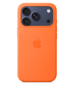 Alternative view of Apple Silicone Case with MagSafe Back Cover Σιλικόνης Πορτοκαλί (iPhone 17 Pro) MGFE4ZM/A