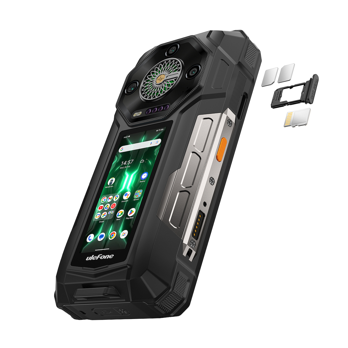 Ulefone Armor 33 Pro 5G Dual SIM (16/512GB) Ανθεκτικό Smartphone Μαύρο - Image 7