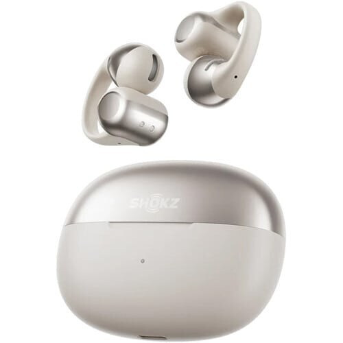 Shokz OpenDots ONE Open Ear Bluetooth Handsfree Ακουστικά με Αντοχή στον Ιδρώτα και Θήκη Φόρτισης Γκρι - Image 3