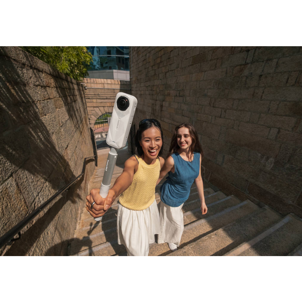 Insta360 X5 Action Camera 8K Satin White Limited Edition με Οθόνη και Wi-Fi Λευκή - Image 7
