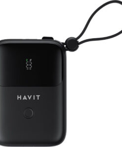 Alternative view of Havit PB5215 Power Bank 10000mAh 20W με Θύρα USB-C Μαύρο