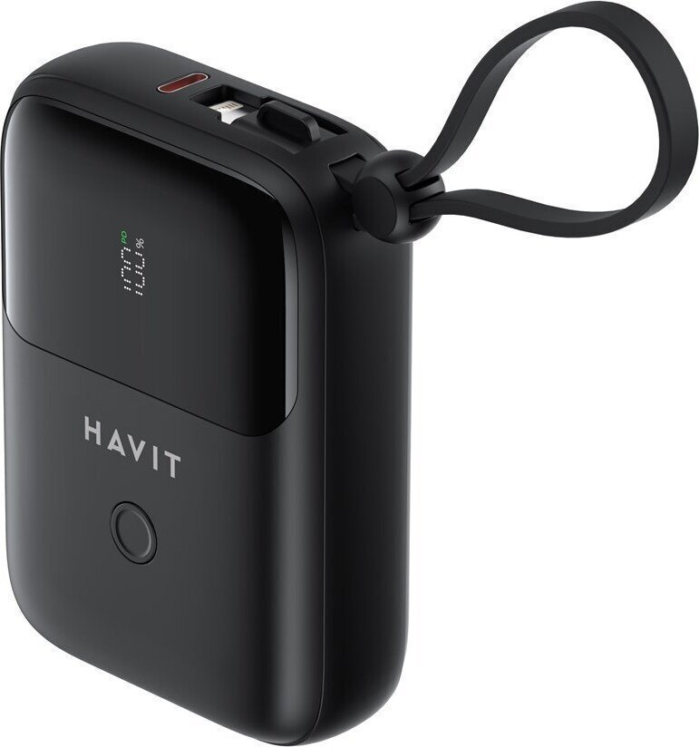 Havit PB5215 Power Bank 10000mAh 20W με Θύρα USB-C Μαύρο - Image 3