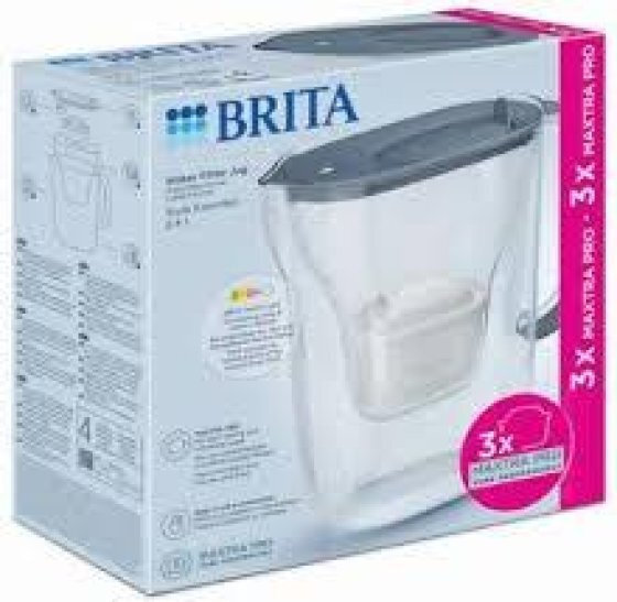 Brita Style Essential Κανάτα Σερβιρίσματος Πλαστική Blue-Soft Grey με Φίλτρο 2400ml - Image 3
