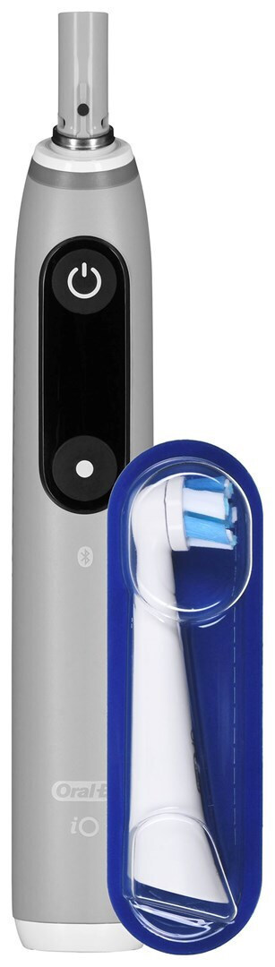 Oral-B iO Series 6 Ηλεκτρική Οδοντόβουρτσα με Αισθητήρα Πίεσης και Θήκη Ταξιδίου Grey Opal - Image 6