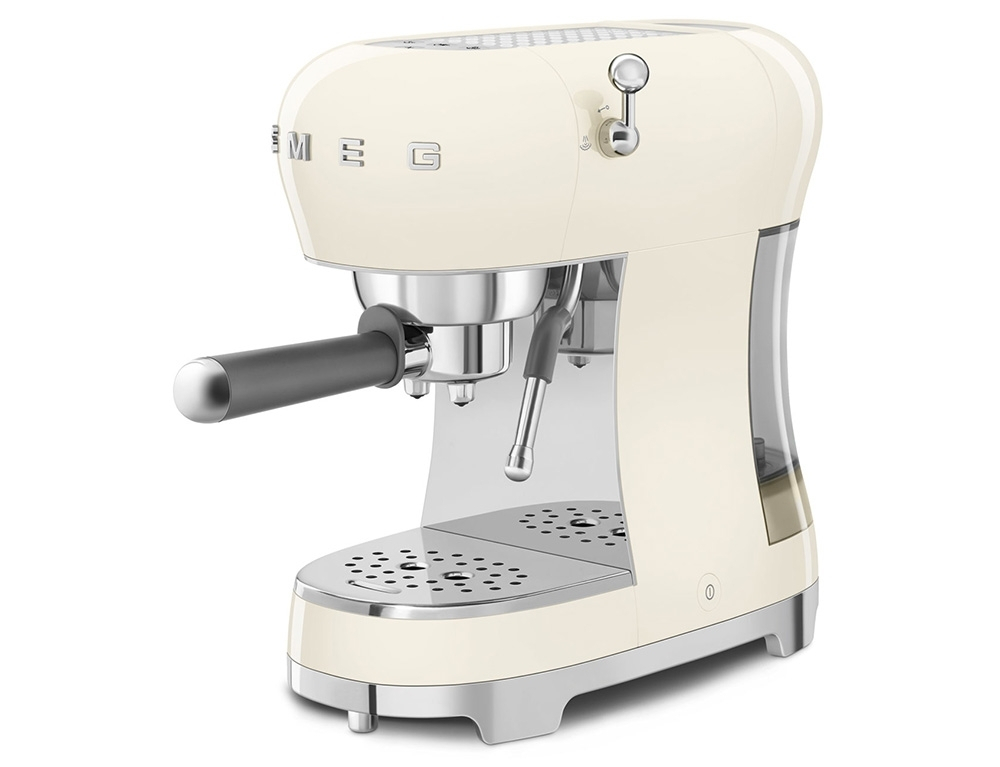 Smeg Μηχανή Espresso 1350W Πίεσης 15bar Cream ECF02CRUK - Image 6