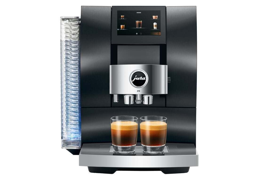 Jura Z10 Αυτόματη Μηχανή Espresso 1450W Πίεσης 15bar με Μύλο και Wi-Fi Aluminium Black