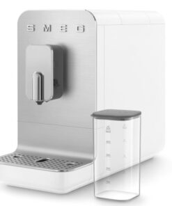 Alternative view of Smeg Αυτόματη Μηχανή Espresso 1350W Πίεσης 19bar με Μύλο Άλεσης Λευκή BCC13WHMEU