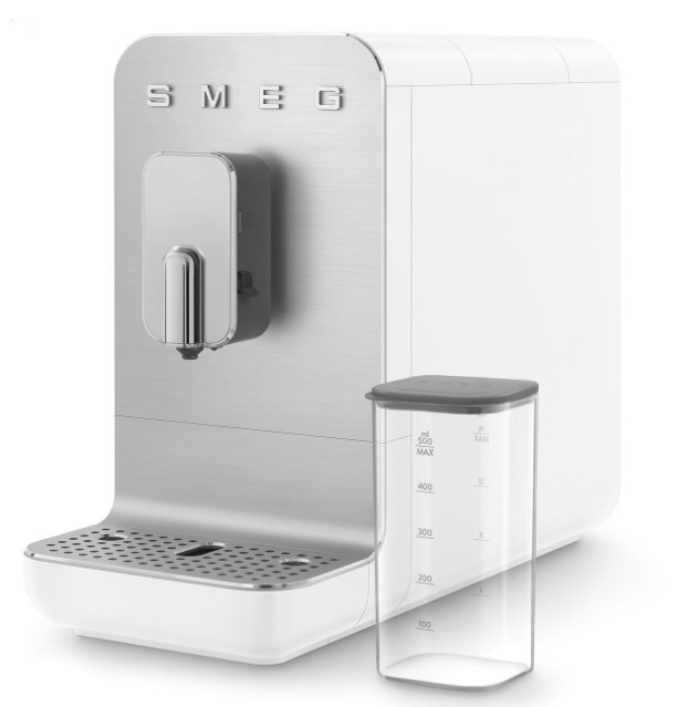 Smeg Αυτόματη Μηχανή Espresso 1350W Πίεσης 19bar με Μύλο Άλεσης Λευκή BCC13WHMEU - Image 2