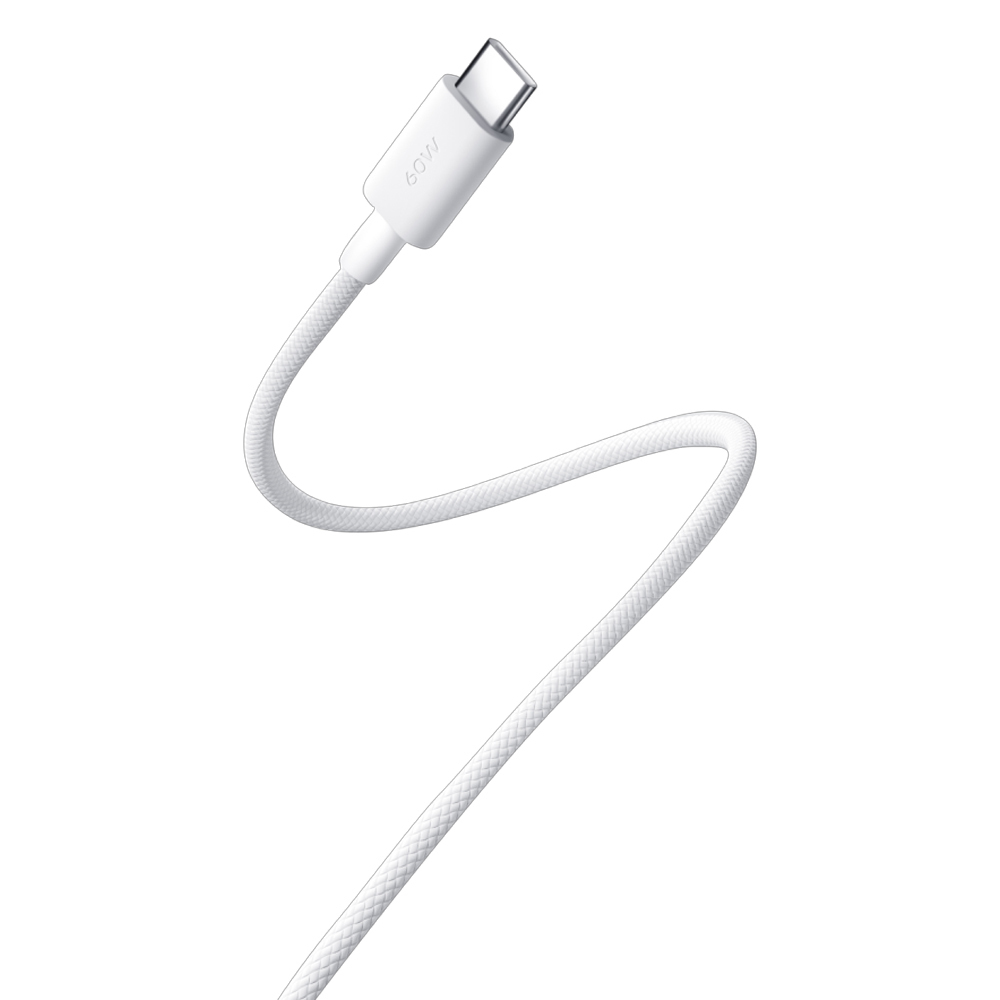 Xiaomi Braided USB 2.0 Cable USB-C male - USB-C 60W Λευκό 1m BHR0878GL - Image 2
