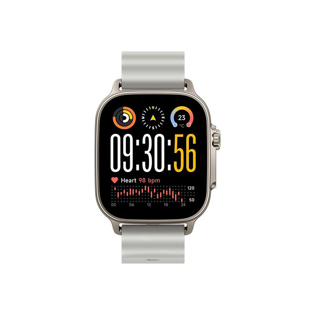 Realme Watch 5 Titanium με Παλμογράφο (Ασημί)