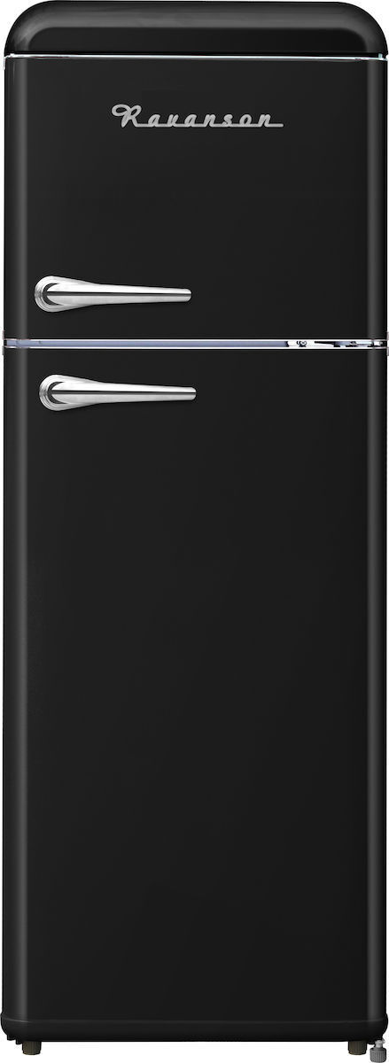 Ravanson Ψυγείο Δίπορτο 208lt Υ147xΠ54.5xΒ58.5εκ. Μαύρο LKK-210RB