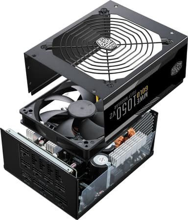 CoolerMaster MWE Gold 1050 V2 rev. 2.0 1050W Μαύρο Τροφοδοτικό Υπολογιστή Full Modular 80 Plus Gold - Image 5