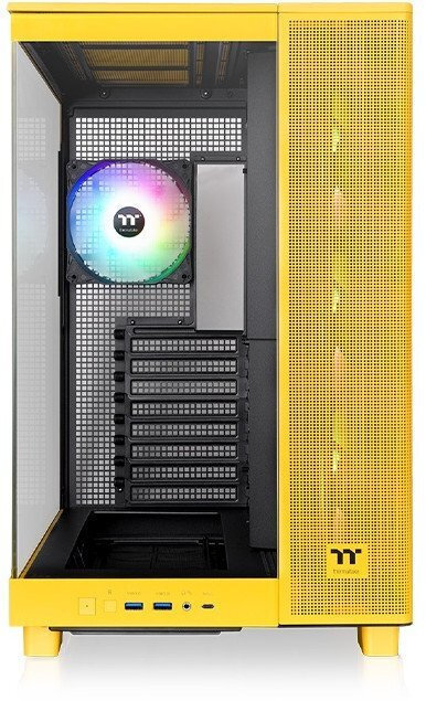 Thermaltake View 380 XL TG ARGB Gaming Midi Tower Κουτί Υπολογιστή με Πλαϊνό Παράθυρο Bumblebee - Image 6