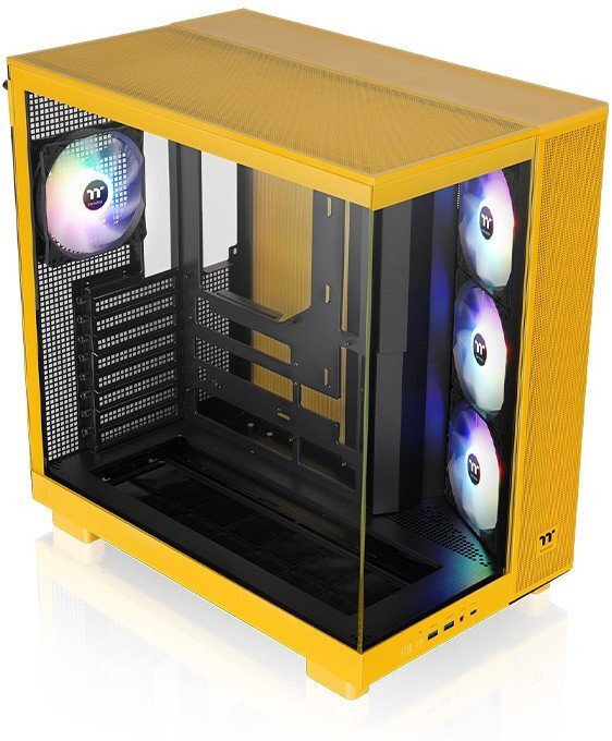 Thermaltake View 380 XL TG ARGB Gaming Midi Tower Κουτί Υπολογιστή με Πλαϊνό Παράθυρο Bumblebee - Image 8