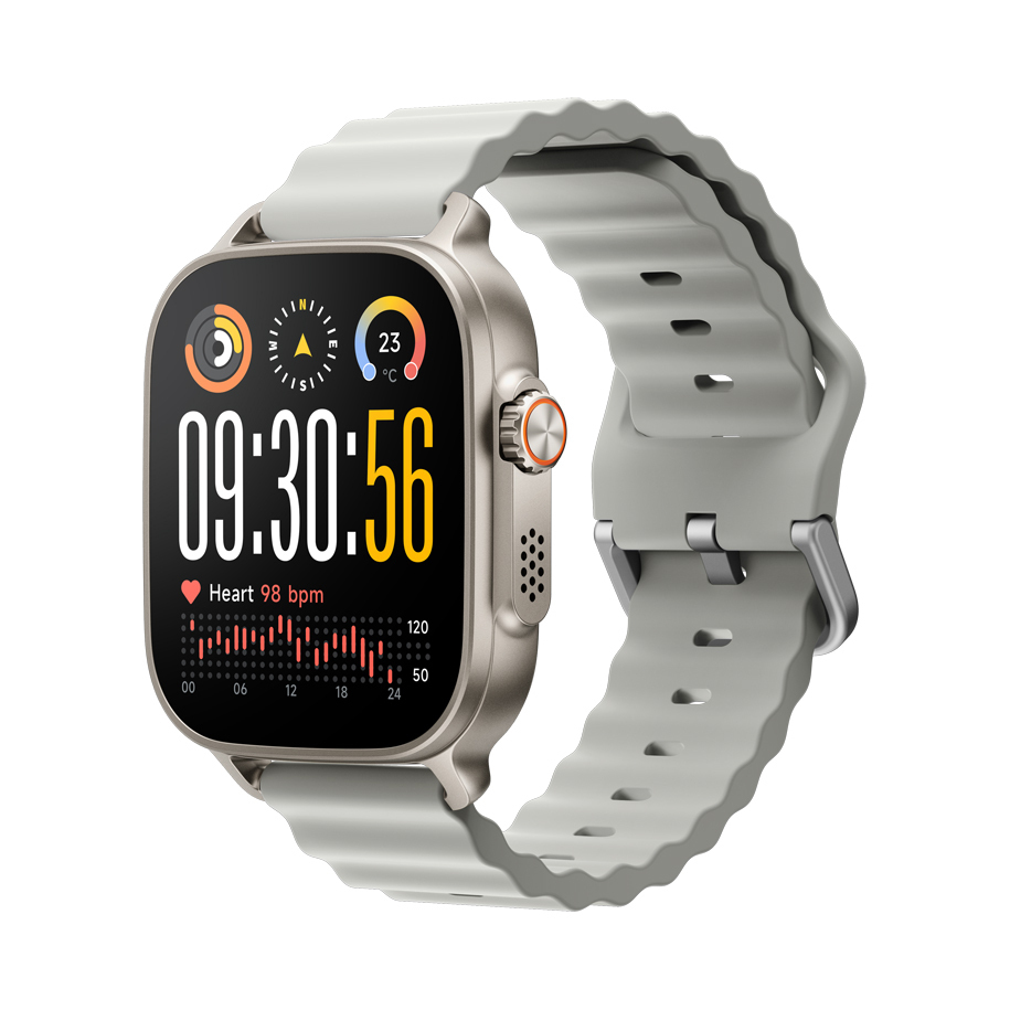 Realme Watch 5 Titanium με Παλμογράφο (Ασημί) - Image 4