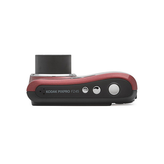 Kodak PIXPRO FZ45 Friendly Compact Φωτογραφική Μηχανή 16MP Οπτικού Ζουμ 4x με Οθόνη 2.7" Κόκκινη - Image 4