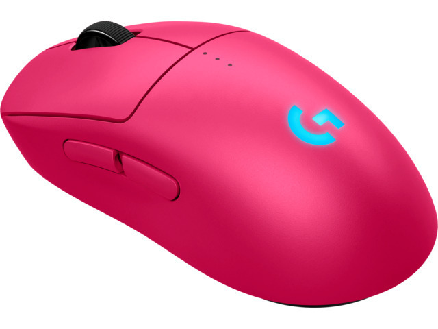 Logitech G Pro 2 Lightspeed Ασύρματο RGB Gaming Ποντίκι 44000 DPI Magenta - Image 3