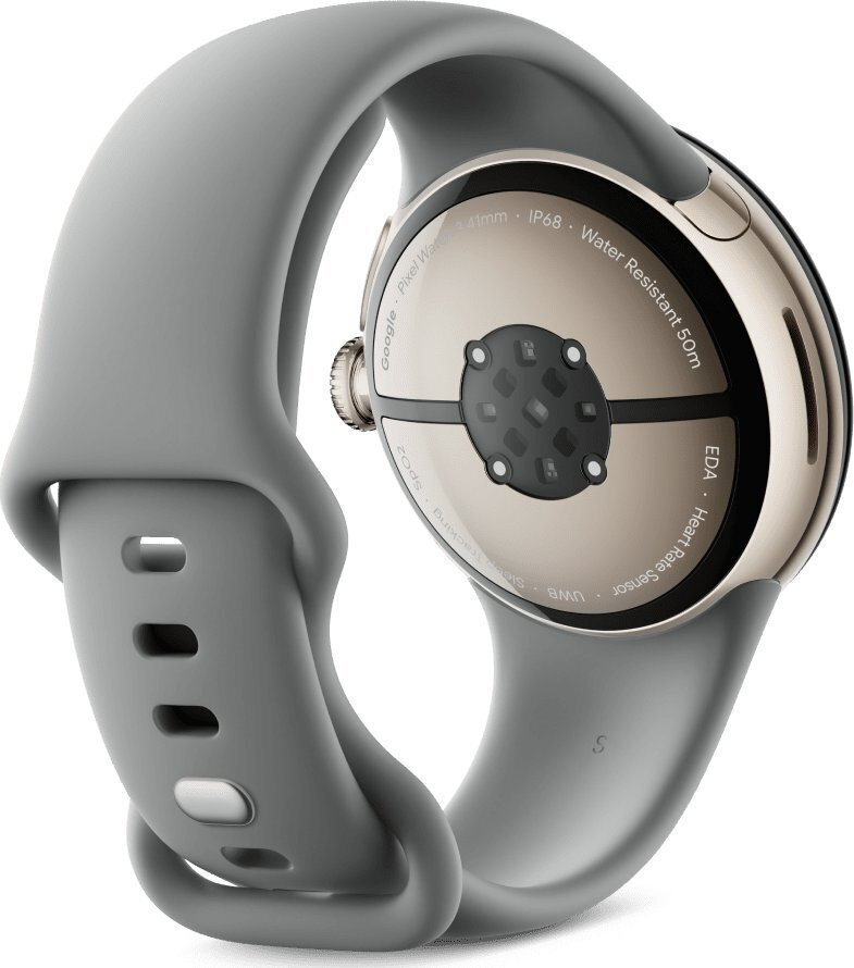 Google Pixel Watch 3 Aluminium 41mm Αδιάβροχο με Παλμογράφο (Hazel) - Image 3