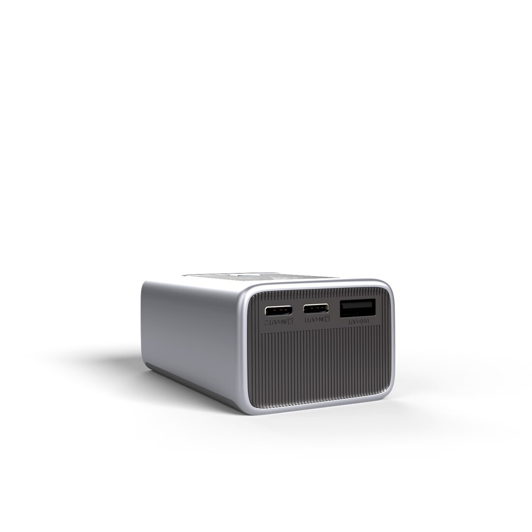 Patona Luxury One Power Bank 10000mAh με Θύρα USB-A και 2 Θύρες USB-C Power Delivery Γκρι - Image 3