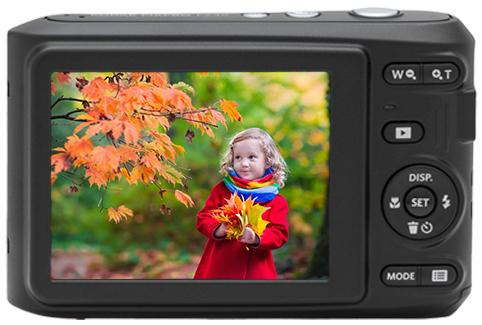 Kodak PIXPRO FZ45 Friendly Compact Φωτογραφική Μηχανή 16MP Οπτικού Ζουμ 4x με Οθόνη 2.7" Κόκκινη - Image 5