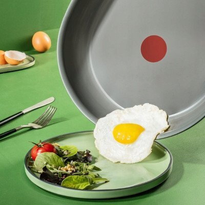 Tefal Renewal Τηγάνι από Αλουμίνιο με Κεραμική Επίστρωση 24cm - Image 3