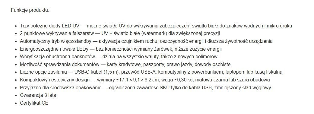 Safescan Συσκευή Ανίχνευσης Πλαστών Χαρτονομισμάτων S91125415 - Image 4