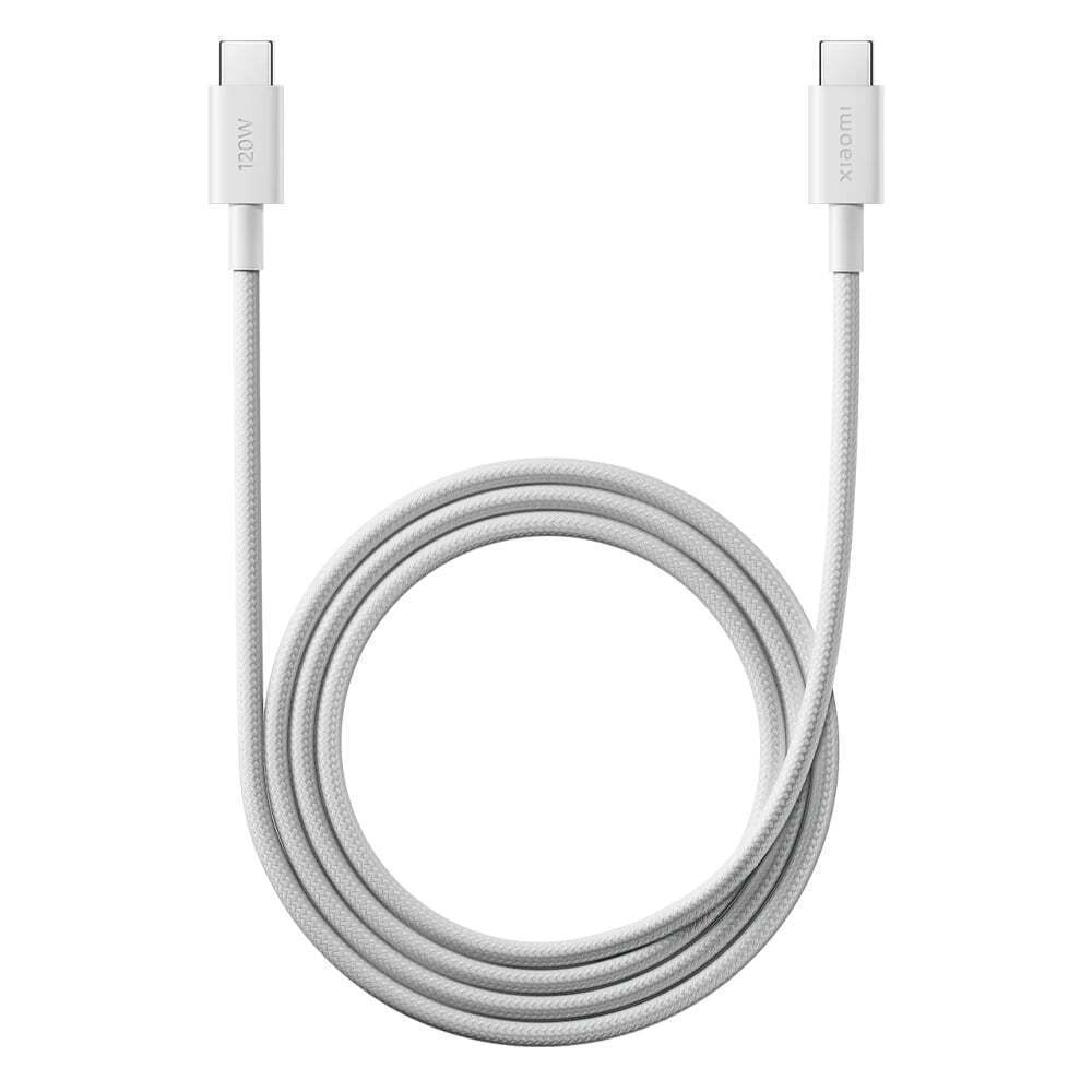 Xiaomi Braided USB 2.0 Cable USB-C male - USB-C 120W Λευκό 1m BHR087KGL - Image 3