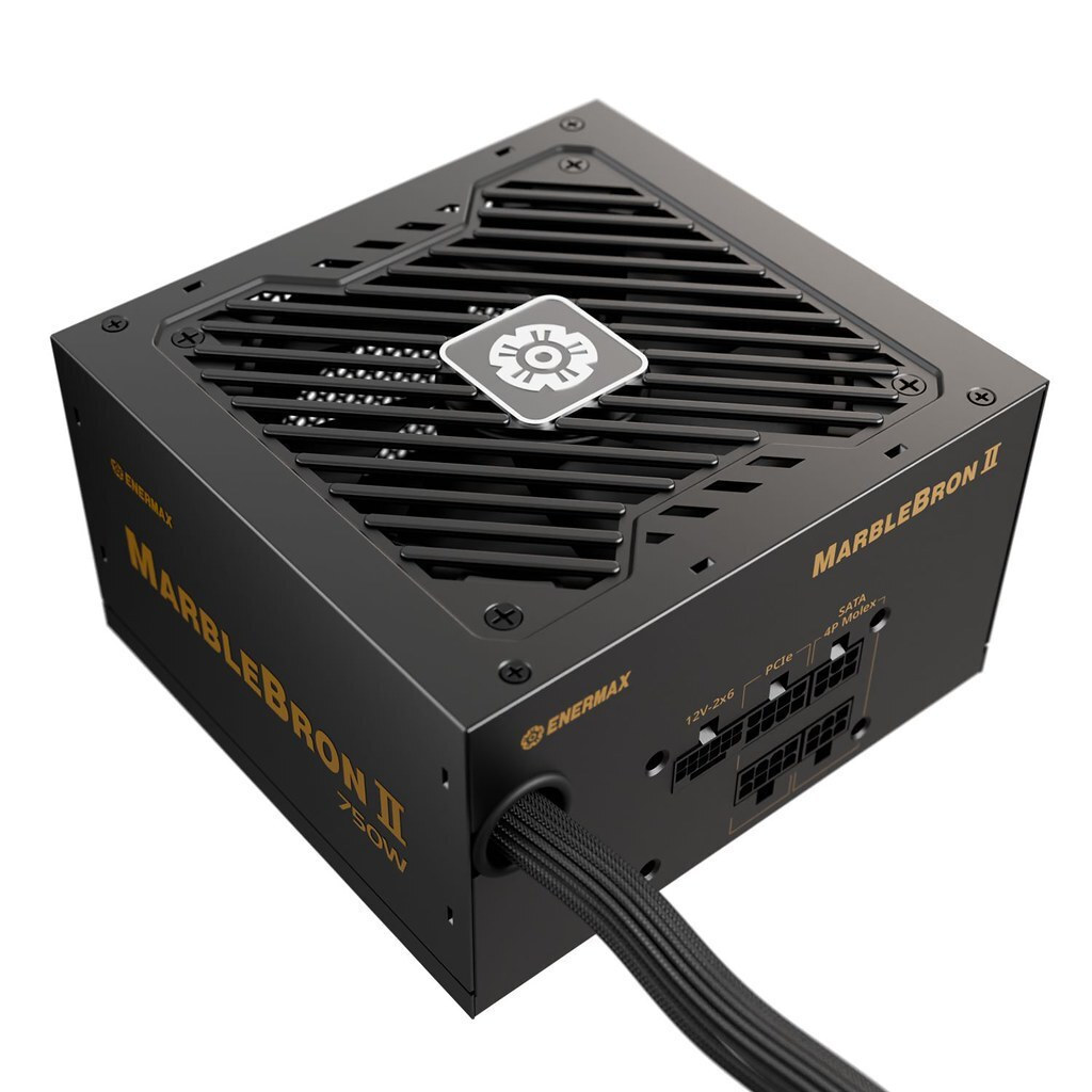 Enermax Marblebron II 750W Μαύρο Τροφοδοτικό Υπολογιστή Semi Modular 80 Plus Bronze