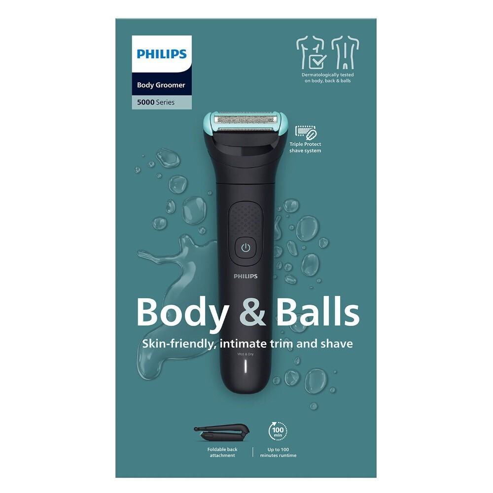 Philips BG5475/15 Ξυριστική Μηχανή Σώματος Επαναφορτιζόμενη - Image 4