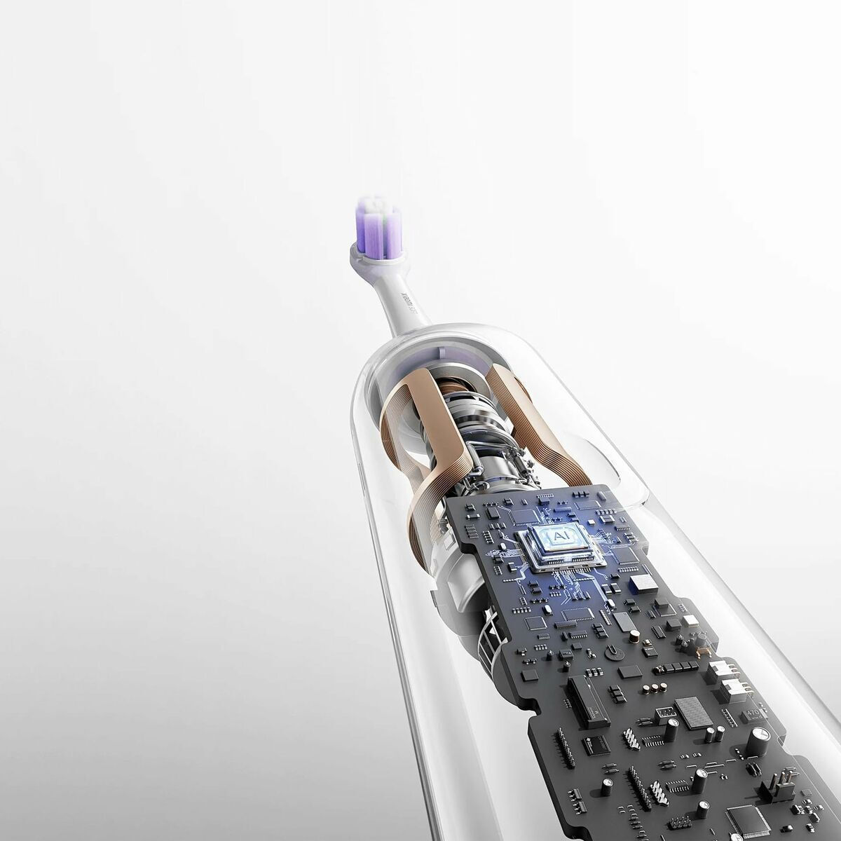 Xiaomi Oscillation Ηλεκτρική Οδοντόβουρτσα με Θήκη Ταξιδίου Μωβ - Image 11