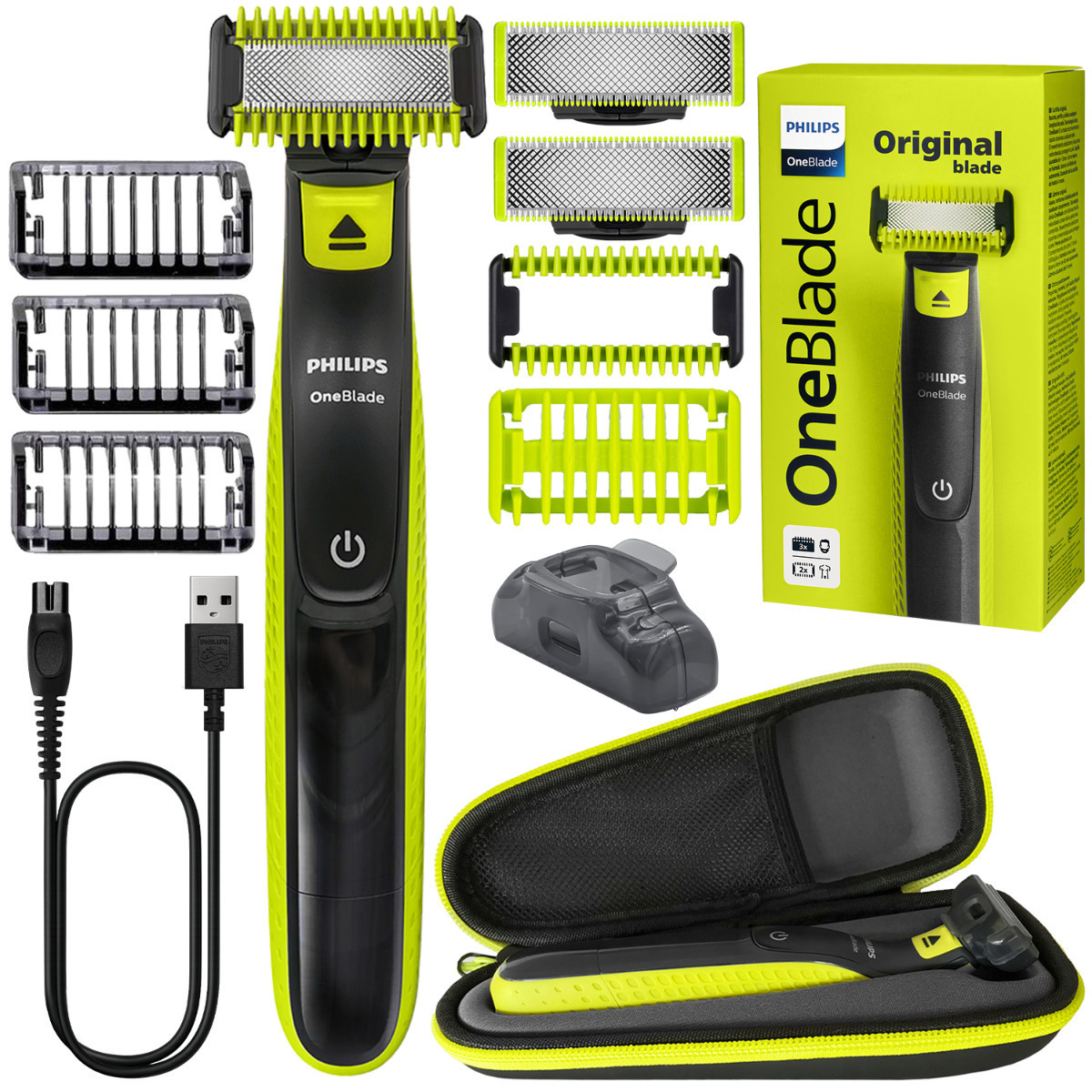 Philips Oneblade QP2824/10 Ξυριστική Μηχανή Προσώπου / Σώματος Επαναφορτιζόμενη - Image 2
