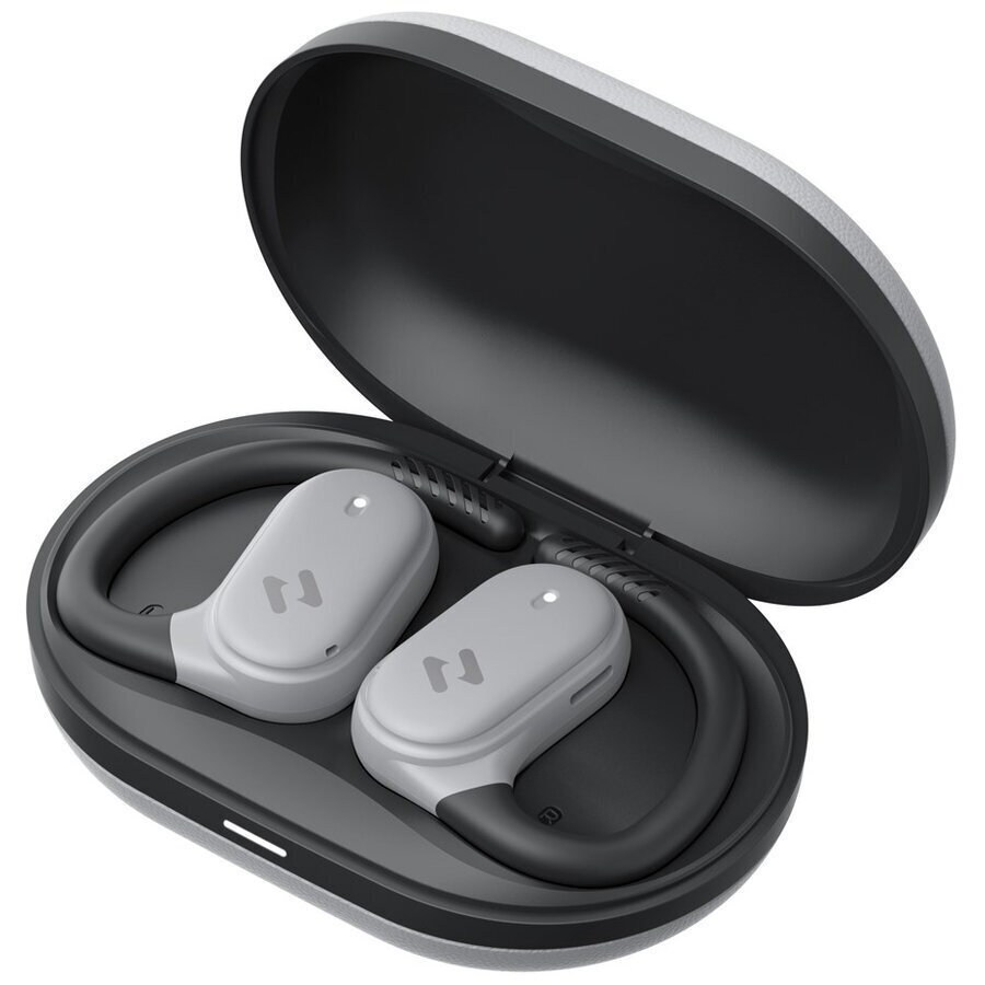 Havit OWS915 Open Ear Bluetooth Handsfree Ακουστικά με Αντοχή στον Ιδρώτα και Θήκη Φόρτισης Γκρι - Image 4