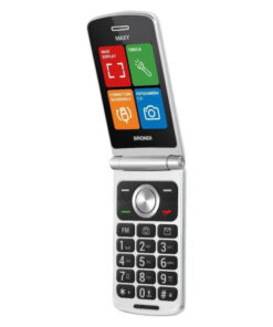 Brondi Maxy Dual SIM Κινητό με Μεγάλα Κουμπιά Λευκό