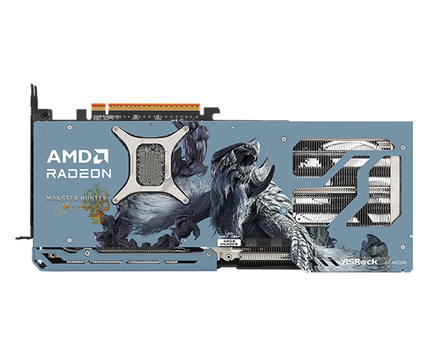 ASRock Radeon RX 9070 XT 16GB GDDR6 Monster Hunter Wilds Edition Κάρτα Γραφικών 90-GA6FZZ-00UANZ - Image 6