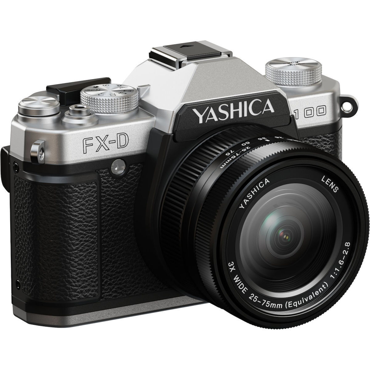 Yashica FX-D 100 Compact Φωτογραφική Μηχανή 13MP Οπτικού Ζουμ 3x Μαύρη - Image 7