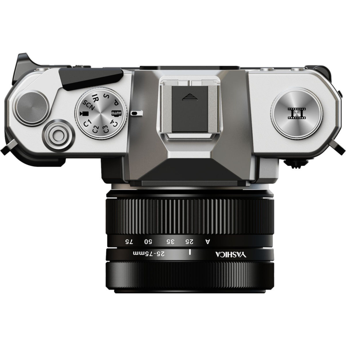 Yashica FX-D 100 Compact Φωτογραφική Μηχανή 13MP Οπτικού Ζουμ 3x Μαύρη - Image 8