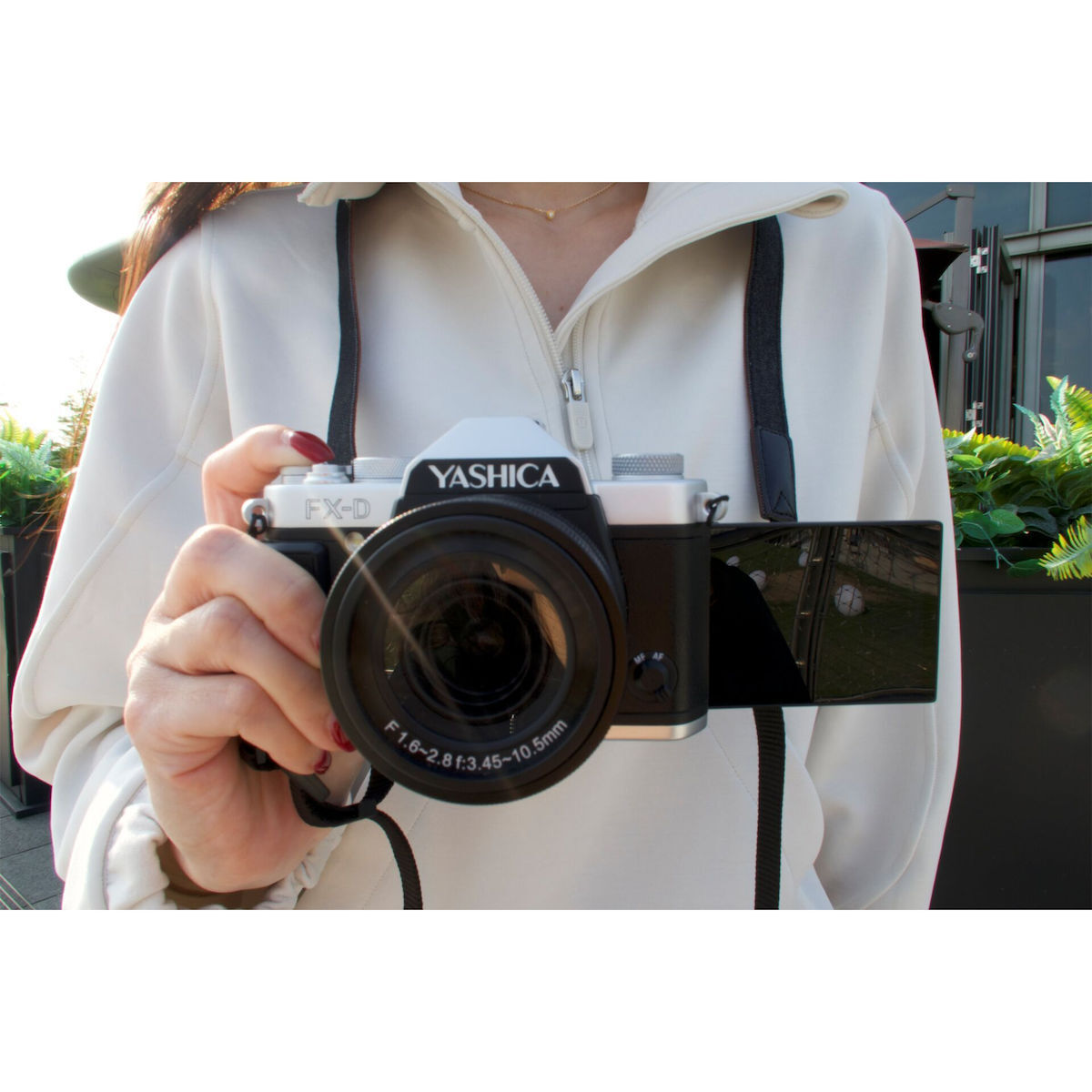 Yashica FX-D 100 Compact Φωτογραφική Μηχανή 13MP Οπτικού Ζουμ 3x Μαύρη - Image 11
