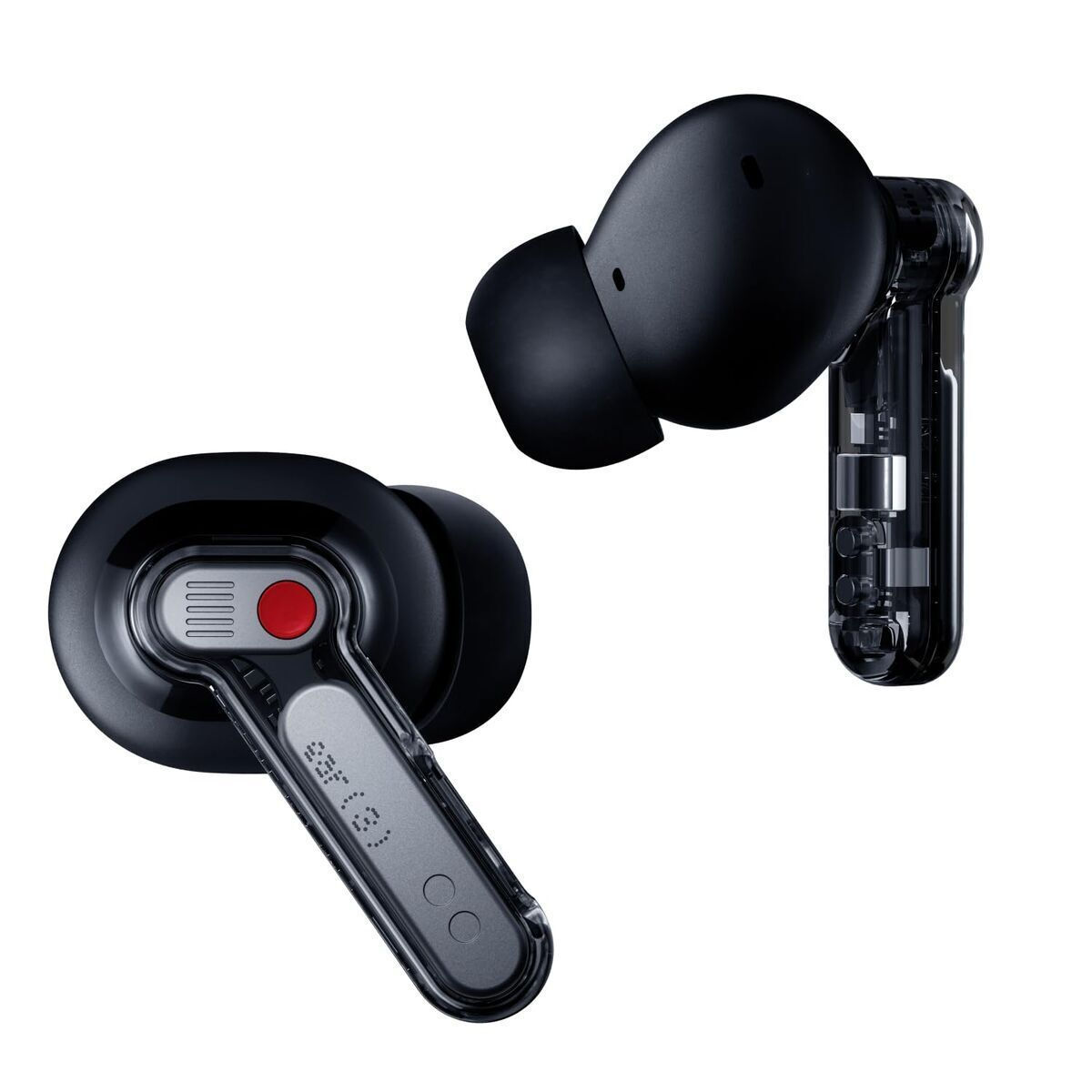 Nothing ear (3) In-ear Bluetooth Handsfree Ακουστικά με Αντοχή στον Ιδρώτα και Θήκη Φόρτισης Μαύρα - Image 2
