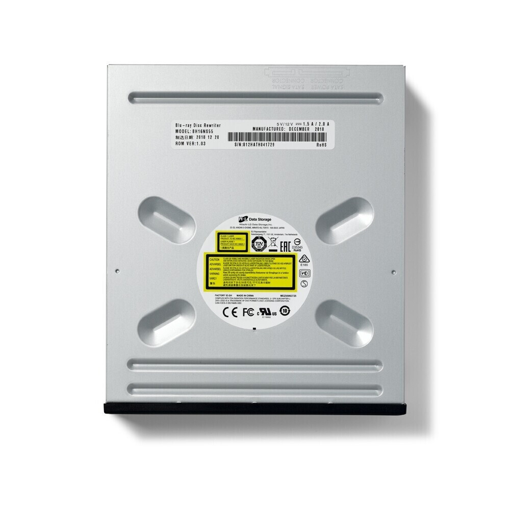 Hitachi-LG Data Storage Εσωτερικός Οδηγός Εγγραφής/Ανάγνωσης Blu-Ray/DVD/CD για Desktop Μαύρο BH16NS55.AUAR10B - Image 9